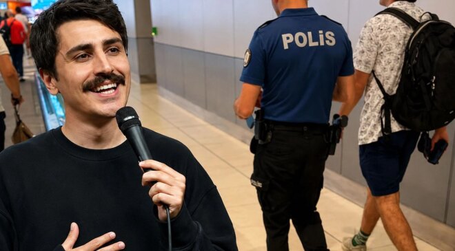 Tutuklanan komedyen Deniz Göktaş’ın “Ölü Deniz” adlı stand-up gösterisinin videosuna erişim engeli