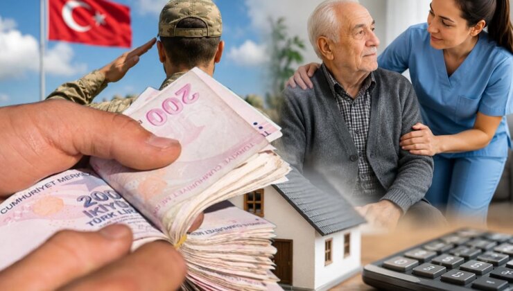 Bedelli askerlik, 65 yaş aylığı, evde bakın yardımı! Milyonları etkileyen ödemeler arttı