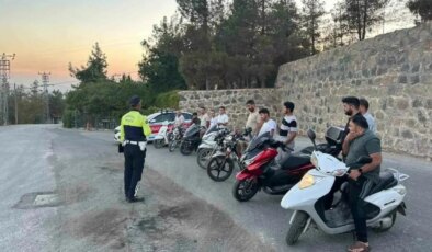 Motosiklet sürücülerine 3,9 milyon lira ceza