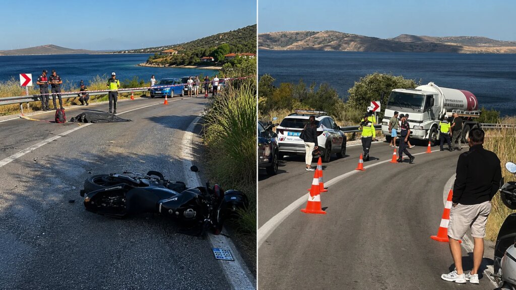 Motosikletiyle vidanjöre çarpan Nazlıcan hayatını kaybetti