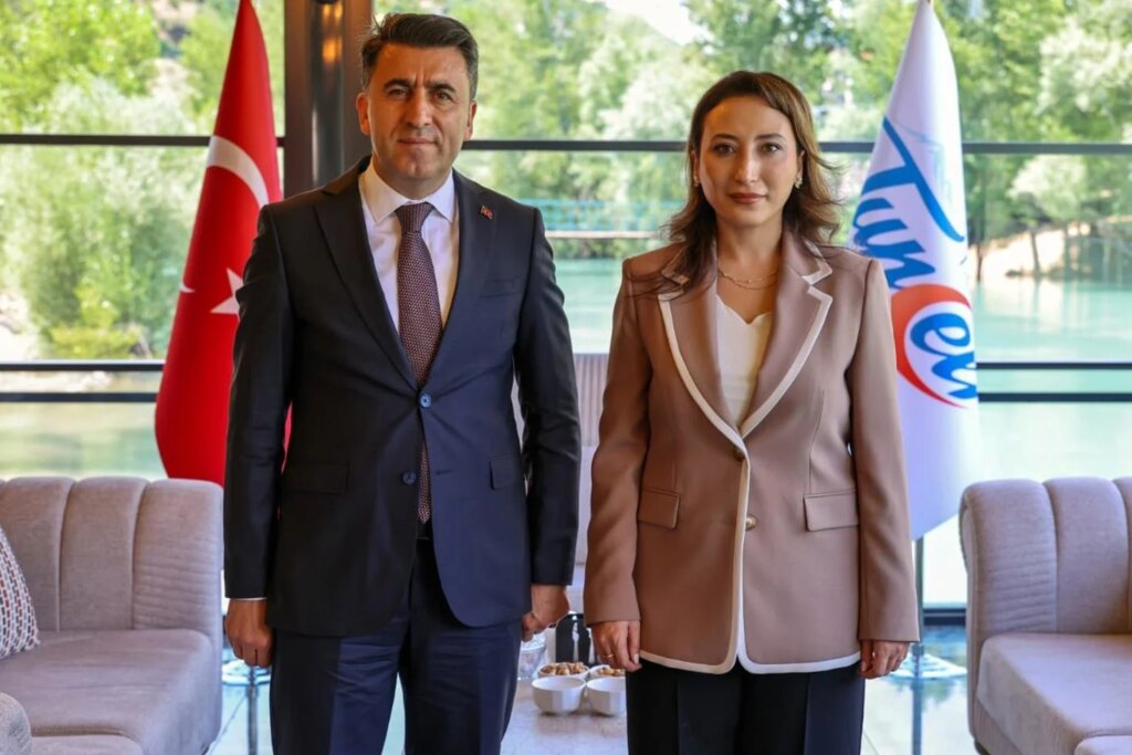 First female district governor of Tunceli, Pınar Ayaz, takes office