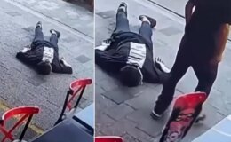 Kalbi durup yere yığılan gencin parasını çalan vicdansız tutuklandı