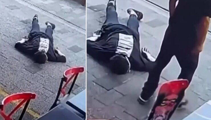 Kalbi durup yere yığılan gencin parasını çalan vicdansız tutuklandı