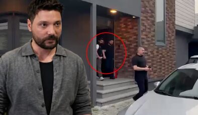 Oğuzhan Uğur’u yatağından kaldırdılar! İşte evinden alındığı anlar