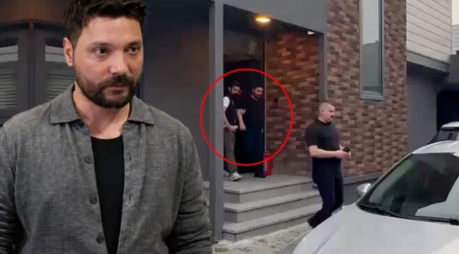 Oğuzhan Uğur’u yatağından kaldırdılar! İşte evinden alındığı anlar