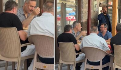 Bakan Fidan’dan sürpriz ziyaret: Köy kahvesinde vatandaşlar ile bir araya geldi