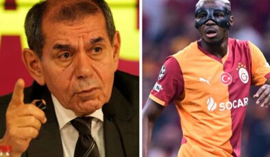 Dursun Özbek’in Osimhen’e verdiği söz ortaya çıktı