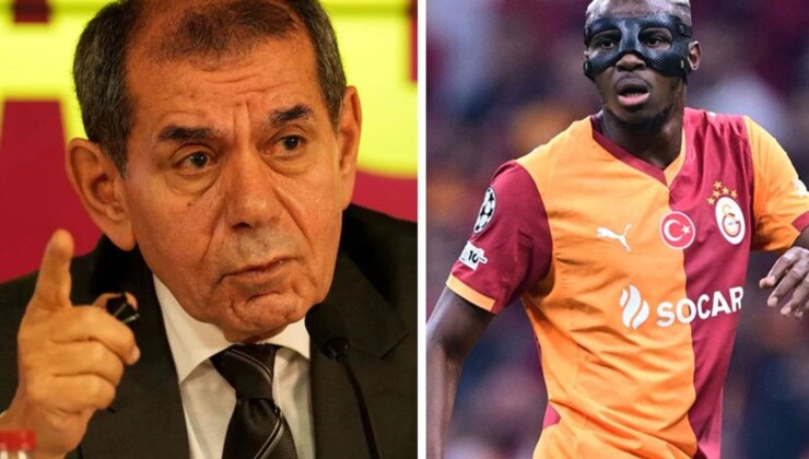 Dursun Özbek’in Osimhen’e verdiği söz ortaya çıktı