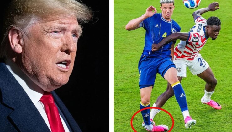 Donald Trump, Balogun’a verilen kırmızı kart pozisyonunu yorumladı