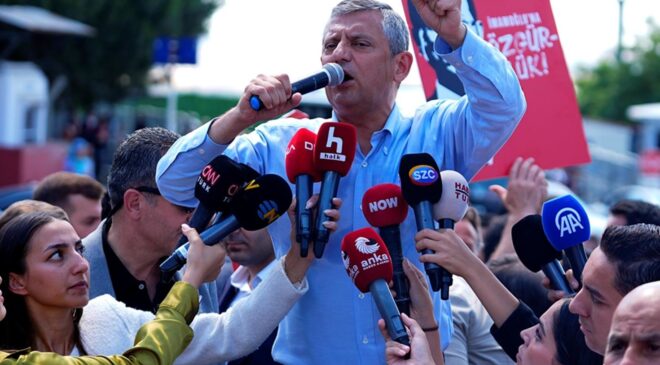 Özgür Özel: Sizi hiç üzmeden yeni bir yol açacağız