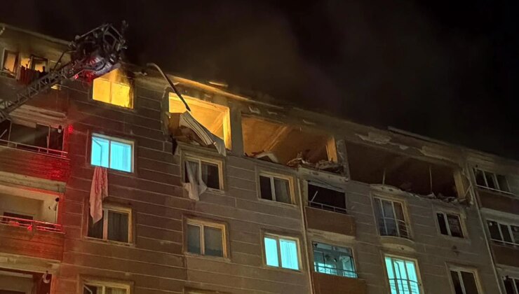 Tekirdağ’da apartman dairesinde patlama: 2 ölü, 5 yaralı