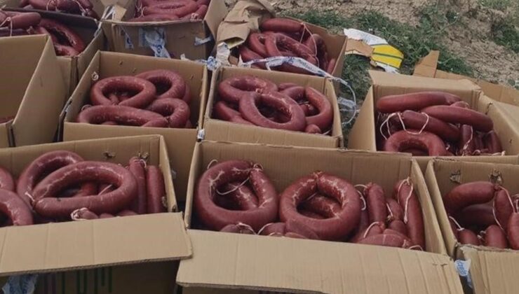 Aydın’da piyasa değeri 2 milyon lirayı bulan tonlarca tağşişli ürüne el konuldu
