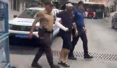 Firari hükümlü  polisten kaçmak için 4 metreden atladı, hastaneden cezaevine gönderildi