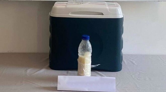 Polisin durdurduğu otomobildeki plastik şişede bulundu: 500 gramı 5 milyon dolar
