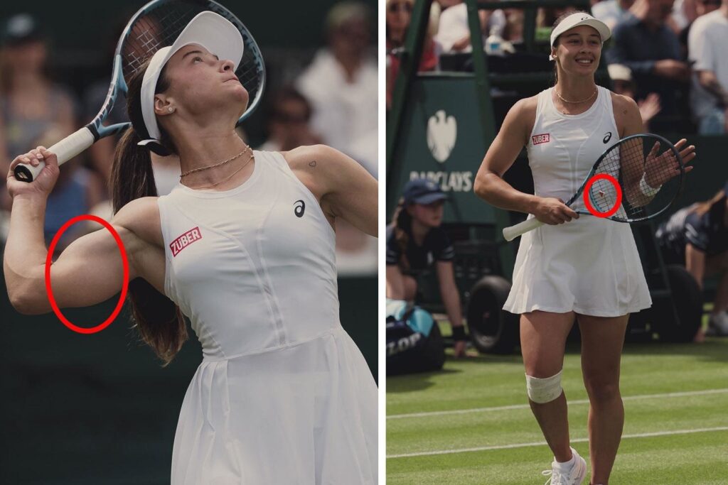 Zeynep Sönmez Wimbledon'da Filistin'e destek mesajı verdi