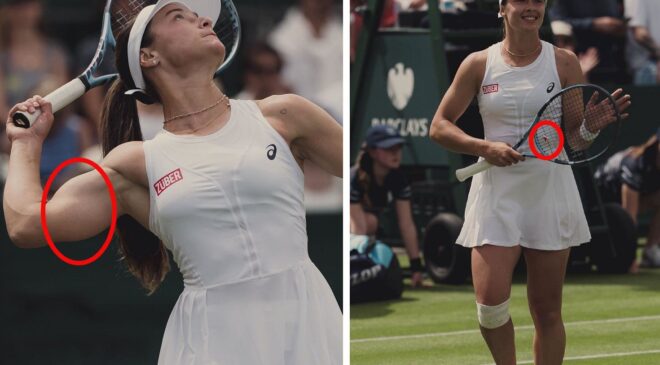 Raketinde Filistin, kortta güç! Zeynep Sönmez Wimbledon’a damga vurdu