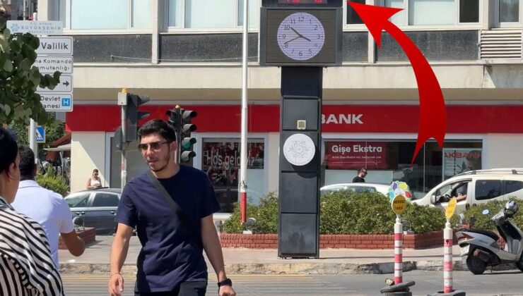 Aydın’da sıcaklık 5 dakikada 3 derece arttı