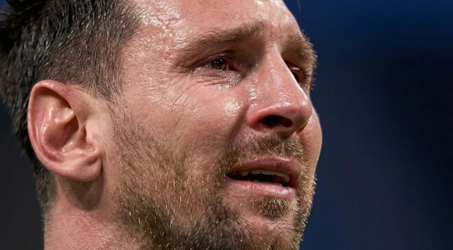 Takımını çeyrek finale taşıyan Messi, maç sonunda mutluluktan ağladı