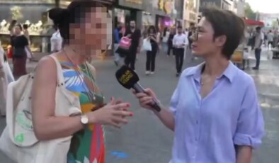 Sokak röportajındaki sözleri başını yaktı: Savcılık harekete geçti