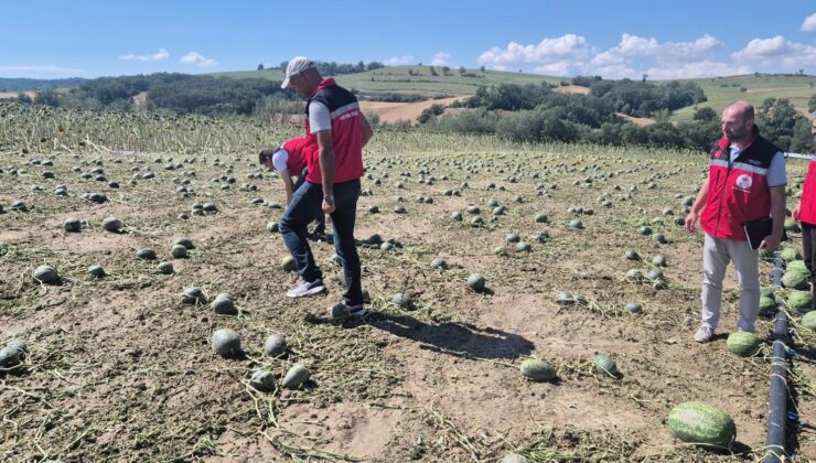 Süper hücre Tekirdağ’ı vurdu! Felaketin boyutu gün ağarınca ortaya çıktı