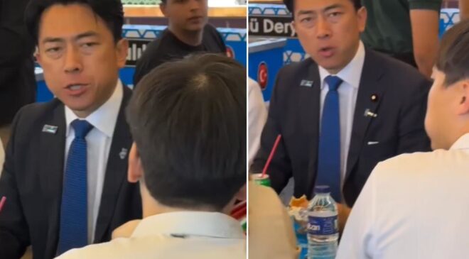 Japon Bakan’dan zirve sonrası İstanbul’da balık ekmek keyfi