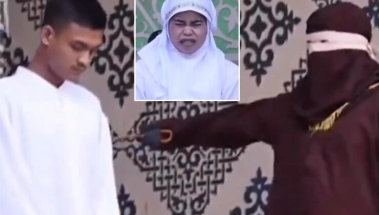 TikTok’ta öpüşen çifte 21’er kırbaç cezası