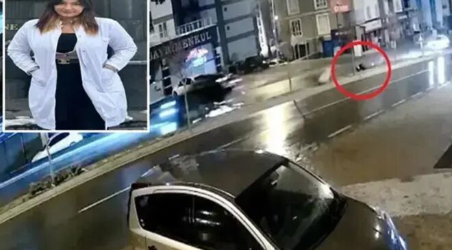 Tıp öğrencisi Yaren’in hayatını kaybettiği kazanın yeni görüntüleri ortaya çıktı