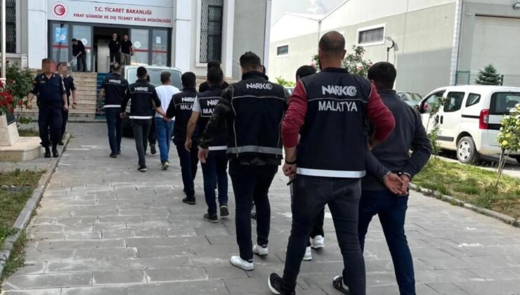 Malatya’da torbacılara narkotik darbesi: 15 bine yakın hap ele geçirildi