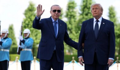 Trump Ankara’da Diriliş Ertuğrul dizisinin müziğiyle karşılandı