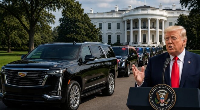 Trump’tan Beyaz Saray filosuna dev sipariş: Lüksün de lüksü 250 Cadillac Escalade yolda