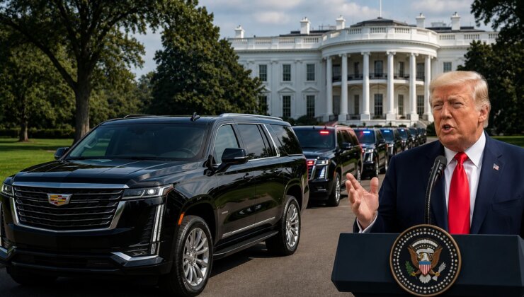 Trump’tan Beyaz Saray filosuna dev sipariş: Lüksün de lüksü 250 Cadillac Escalade yolda