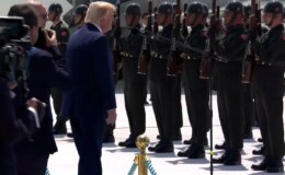 Erdoğan karşıladı, Trump Türkçe konuştu: Merhaba asker