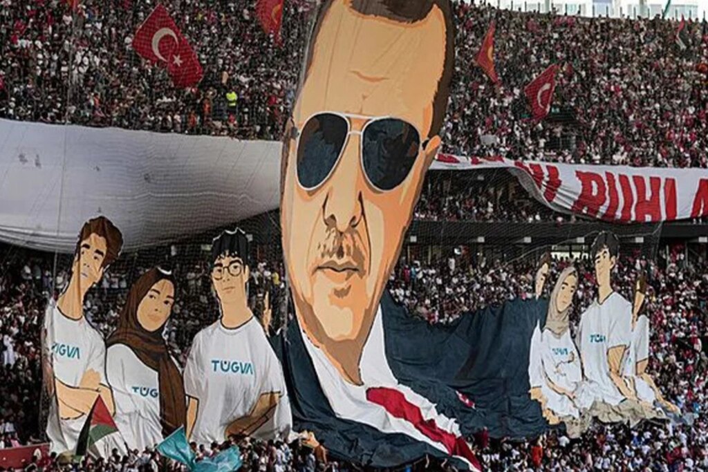 ‘TÜGVA Yaz Okulları Finali’nde Cumhurbaşkanı Erdoğan’a özel koreografi: Detaylar dikkat çekti