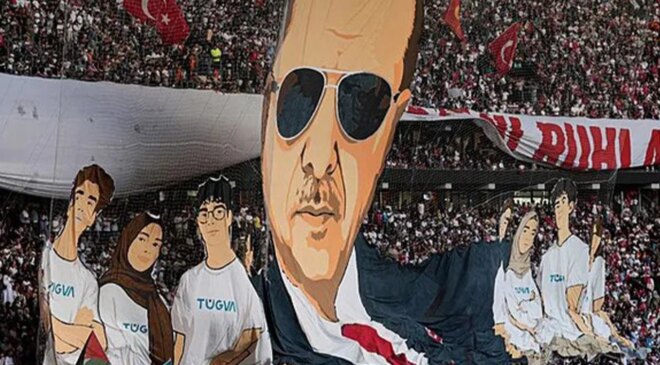 ‘TÜGVA Yaz Okulları Finali’nde Cumhurbaşkanı Erdoğan’a özel koreografi: Detaylar dikkat çekti