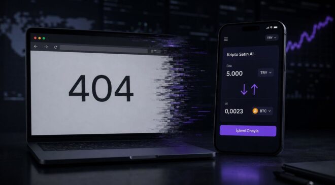 Türkçe sayfalar 404 oldu, kripto çağrısı bitmedi: MoonPay kullanıcıları uygulamaya yönlendiriyor