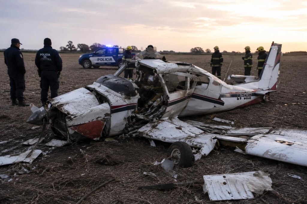 Arjantin'de Eğitim Uçuşunda Kokpitten Düşen Eğitmen Pilot Hayatını Kaybetti, Uçağı Öğrencisi İndirdi