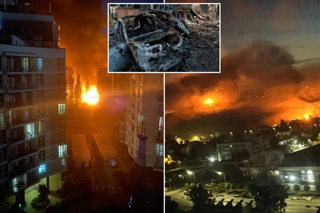 Rusya'nın Kiev Saldırısında 10 Kişi Hayatını Kaybetti, 56 Yaralı