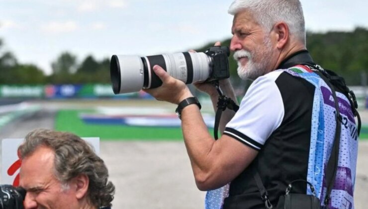Çekya Cumhurbaşkanı Petr Pavel, koltuğunu bırakıp Formula 1’de foto muhabiri oldu