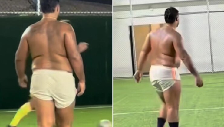 Halı sahada görüntülenen Lvbel C5’in son hali dikkat çekti