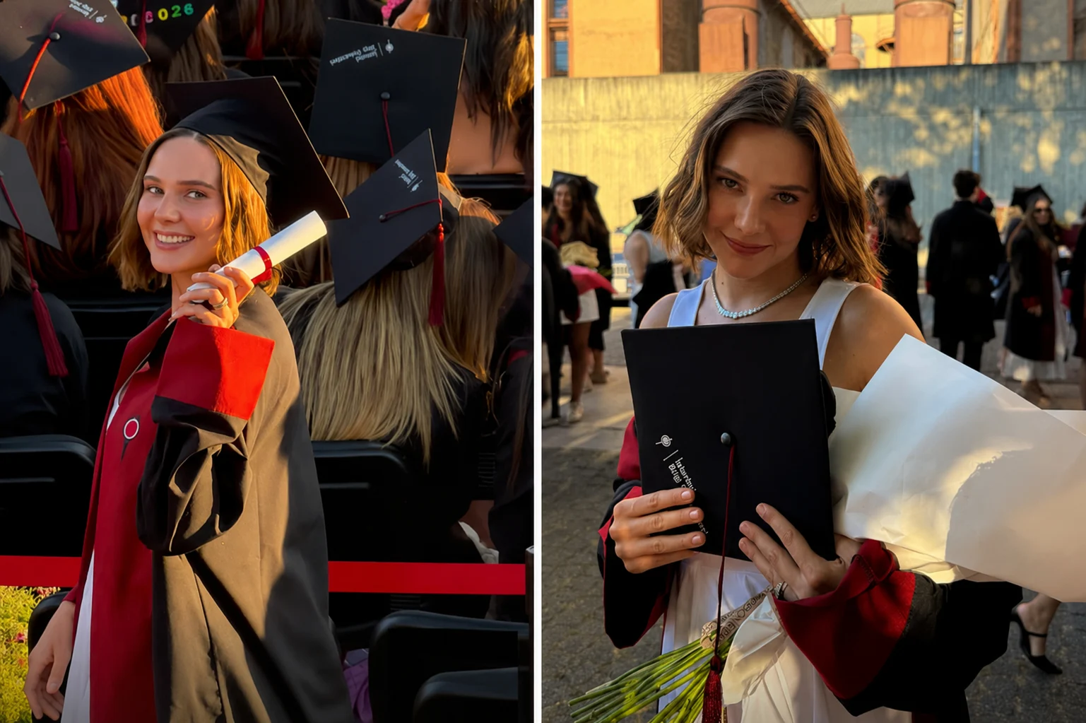 unlu oyuncu diplomasini aldi ilk tebrik eden esi oldu 20067853 47
