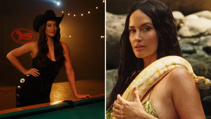 Ünlü şarkıcı Kacey Musgraves yağmur ormanında soyundu