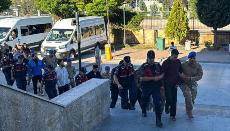 Uşak Belediyesinde sigortalı gösterilip Özkan Yalım’ın işletmelerinde çalışanlara yönelik operasyonda yakalananlar adliyede