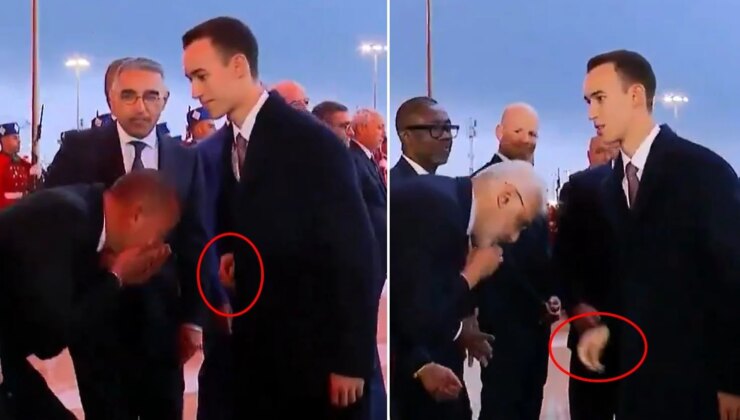 23 yaşındaki veliaht prensin hareketi gündem oldu! Kimseye elini öptürmüyor