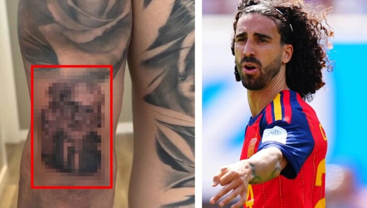 Cucurella sözünü tuttu! İşte tüm dünyanın merakla beklediği o dövme