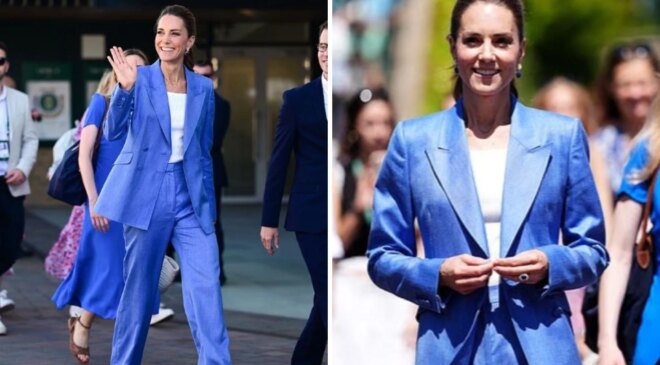 Wimbledon’da Prenses Kate rüzgarı: Şıklığıyla büyüledi