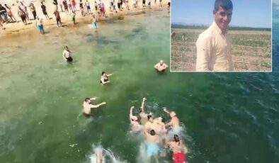Denizde dronla yeri belirlenip kurtarılan genç, hastanede hayatını kaybetti