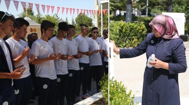 Ömer Halisdemir’in kabrine ziyaretçi akını: Oğluma onun adını verdim
