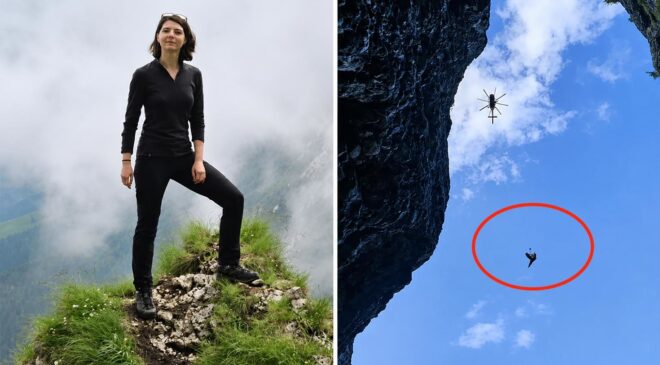 Emniyet halatı kopan deneyimli dağcı 12 metrelik uçuruma düştü