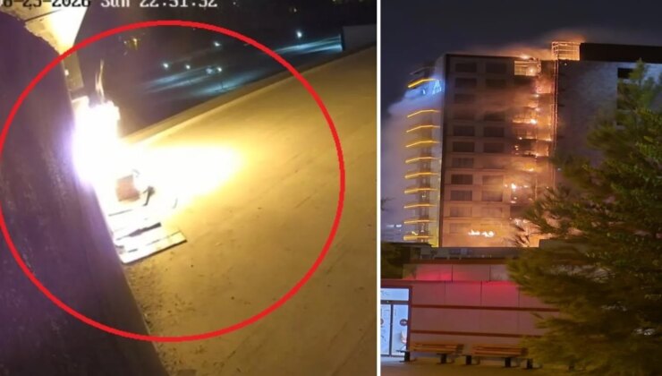 13 katlı plaza küle döndü! Nargile kömürü neden olmuş