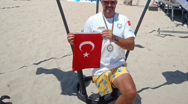 15 yaşında ayağını kaybetti, azmiyle uluslararası başarılara ulaştı